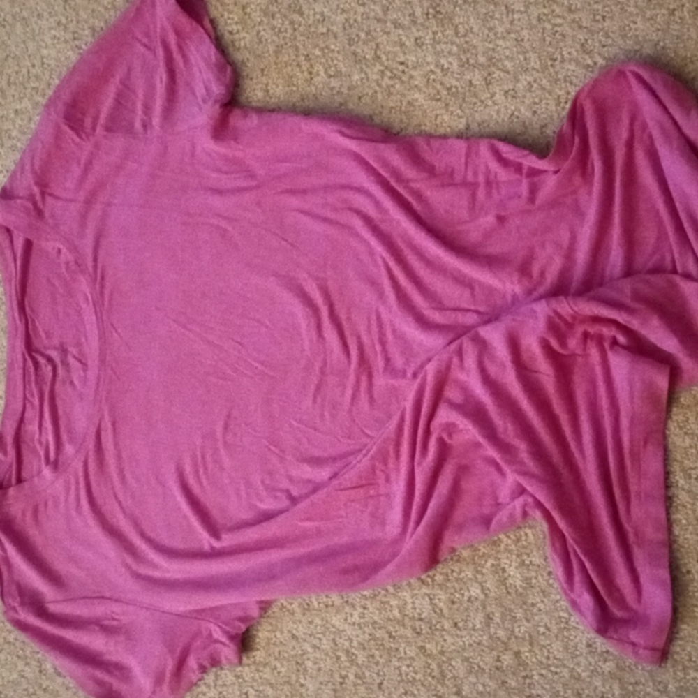 Pretty in Pink capp sleeve t shirt